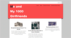 Desktop Screenshot of meandmy1000girlfriends.com